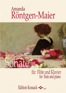 Amanda Maier-Röntgen: Sonate für Flöte und Klavier i gruppen Noter & böcker / Flöjt / Flöjt med pianoackompanjemang hos musikskolan.se (20216)