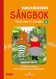 Kungaskogens sångbok i gruppen Noter & böcker / Sång och kör / Sångböcker för barn hos musikskolan.se (7340003345733)