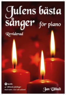 Julens bästa sånger för piano (spiral) Reviderad i gruppen Noter & böcker / Piano/Keyboard / Julmusik hos musikskolan.se (9789198881714)