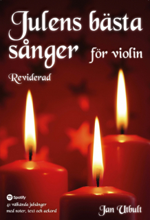 Julens bästa sånger för violin Reviderad (med duettstämmor) i gruppen Noter & böcker / Horn / Flerstämmigt/Ensemble hos musikskolan.se (9789198881738)