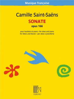 Saint-Saëns: Sonat Opus 166 för oboe och piano i gruppen Noter & böcker / Oboe / Klassiska noter hos musikskolan.se (9790044094943)