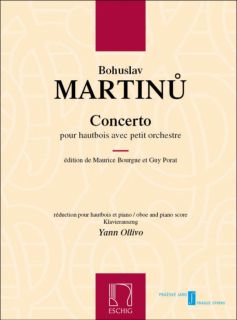  Martinu: Concerto för oboe och ork (pianoreduktion) i gruppen Noter & böcker / Oboe / Klassiska noter hos musikskolan.se (9790045045265)