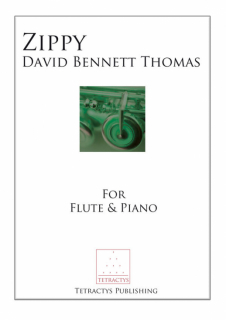 Bennett-Thomas: Zippy för flöjt och piano i gruppen Noter & böcker / Flöjt / Flöjt med pianoackompanjemang hos musikskolan.se (9790570762637)