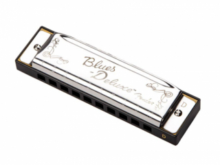 Munspel Fender Deluxe Harmonica D i gruppen Inspiration & undervisning / Instrument för undervisning hos musikskolan.se (A0990701004)