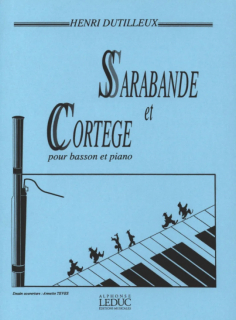 Dutilleux: Sarabande et Cortege pour basson et piano i gruppen Noter & böcker / Fagott / Klassiska noter hos musikskolan.se (AL20097)