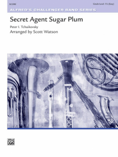 Secret Agent Sugar Plum Blåsorkester partitur och stämmor i gruppen Noter & böcker / Blåsorkester / Blåsorkester övrigt hos musikskolan.se (ALF0044163)