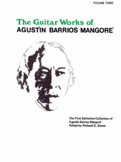 The Guitar Works of Agustín Barrios Mangoré Vol III i gruppen Noter & böcker / Gitarr/Elgitarr / Klassiska noter hos musikskolan.se (ALF00EL02604)