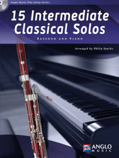 15 Intermediate Classical Solos bassoon and piano i gruppen Noter & böcker / Fagott / Notsamlingar hos musikskolan.se (AMP382-400)