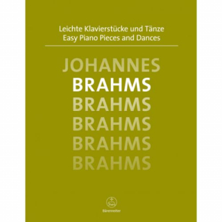 Brahms: Leichte Klavierstücke und Tänze i gruppen Noter & böcker / Piano/Keyboard / Notsamlingar hos musikskolan.se (BA6566)