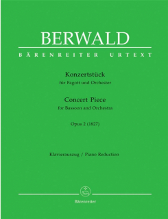 Berwald: Konsertstycke för fagott och orkester Op. 2 i gruppen Noter & böcker / Fagott / Klassiska noter hos musikskolan.se (BA8512-90)