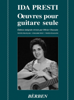 Ida Presti: Oeuvres pour guitare seule i gruppen Noter & böcker / Gitarr/Elgitarr / Klassiska noter hos musikskolan.se (BRB5910)