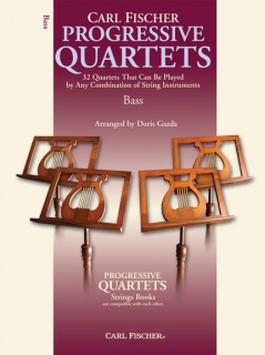 Progressive Quartets Kontrabas i gruppen Noter & böcker / Kontrabas / Flerstämmigt/Ensemble hos musikskolan.se (CFBF72)