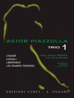 Astor Piazzolla for Trio, Volume 1 i gruppen Noter & böcker / Flöjt / Övrig kammarmusik med flöjt hos musikskolan.se (ECU11743)