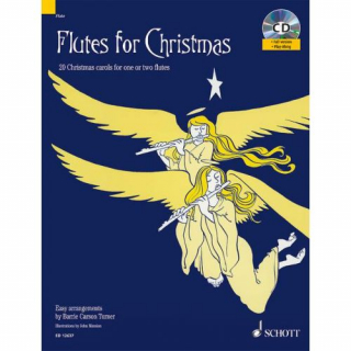 Flutes for Christmas /+CD i gruppen Noter & böcker / Flöjt / Playalong för flöjt hos musikskolan.se (ED12637)