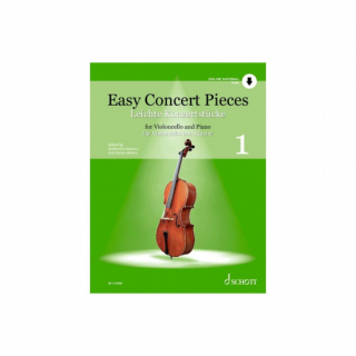 Easy Concert Pieces 1 for Violoncello and Piano i gruppen Noter & böcker / Cello / Klassiska noter hos musikskolan.se (ED21705D)