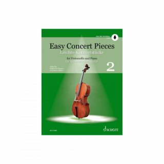 Easy Concert Pieces 2 for Violoncello and Piano i gruppen Noter & böcker / Cello / Klassiska noter hos musikskolan.se (ED21706D)