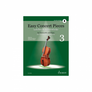 Easy Concert Pieces 3 for Violoncello and Piano i gruppen Noter & böcker / Cello / Klassiska noter hos musikskolan.se (ED22216D)