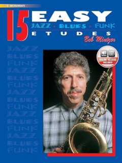 Mintzer: 15 Easy Jazz Etudes C-instr med CD i gruppen Noter & böcker / Flöjt / Playalong för flöjt hos musikskolan.se (ELM00029CDC)