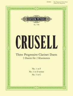 Crusell: Three Progressive Clarinet Duets i gruppen Noter & böcker / Klarinett / Kammarmusik med klarinett hos musikskolan.se (EP7780)