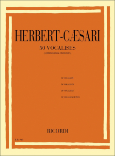 Herbert: 50 Vocalises i gruppen Noter & böcker / Sång och kör / Klassisk sång hos musikskolan.se (ER945)