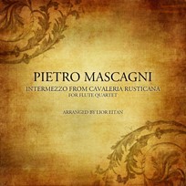  Mascagni: Intermezzo Flöjtkvartett och piano eller harpa i gruppen Noter & böcker / Flöjt / Soloflöjt hos musikskolan.se (EdSVitz0921)