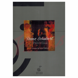 Franz Schubert: Rondo A-dur, D951, för två flöjter+piano i gruppen Noter & böcker / Flöjt / Duetter - 2 flöjter / 2 flöjter+piano hos musikskolan.se (EdSvitz2407)