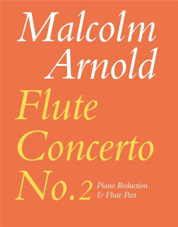 Arnold: Flute Concerto No 2 i gruppen Noter & böcker / Flöjt / Flöjt med pianoackompanjemang hos musikskolan.se (F0508)