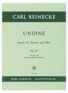 Reinecke: Undine Flöjt + piano i gruppen Noter & böcker / Flöjt / Flöjt med pianoackompanjemang hos musikskolan.se (F13010)