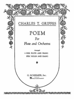 Griffes: Poem för flöjt och piano i gruppen Noter & böcker / Flöjt / Flöjt med pianoackompanjemang hos musikskolan.se (GS27598)