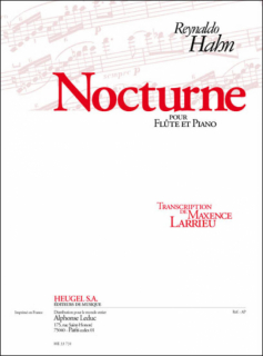 Reynaldo Hahn: Nocturne för flöjt och piano i gruppen Noter & böcker / Flöjt / Flöjt med pianoackompanjemang hos musikskolan.se (HE33731)