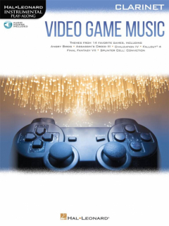 Video Game Music for Clarinet i gruppen Noter & böcker / Klarinett / Playalong för klarinett hos musikskolan.se (HL00283878)