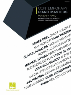 Contemporary Piano Masters for Easy Piano i gruppen Noter & böcker / Piano/Keyboard / Klassiska noter hos musikskolan.se (HL01168695)