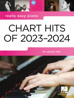 Really Easy Piano: Chart Hits of 2023-2024 i gruppen Noter & böcker / Piano/Keyboard / Notsamlingar hos musikskolan.se (HL01448455)