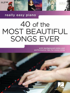 Really Easy Piano: 40 of the Most Beautiful Songs Ever i gruppen Noter & böcker / Piano/Keyboard / Notsamlingar hos musikskolan.se (HL01725619)