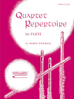 Voxman: Quartet Repertoire for Flute i gruppen Noter & böcker / Flöjt / Kvartetter: 4 flöjter hos musikskolan.se (HL04473750)