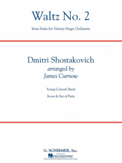  Sjostakovitj: Vals nr 2 för blåsorkester, stämmor och partitur i gruppen Noter & böcker / Blåsorkester / Blåsorkester övrigt hos musikskolan.se (HL50490113)