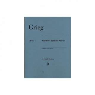  Grieg: Sämtliche Lyrische Stücke (Lyriska stycken) Piano i gruppen Noter & böcker / Piano/Keyboard / Klassiska noter hos musikskolan.se (HN1136)