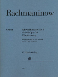 Rachmaninoff: Pianokonsert nr 3 d-moll opus 30 i gruppen Noter & böcker / Piano/Keyboard / Klassiska noter hos musikskolan.se (HN1452)