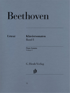 Beethoven: Klaviersonaten Band 1 - fyndex i gruppen Noter & böcker / Piano/Keyboard / Klassiska noter hos musikskolan.se (HN32-1)