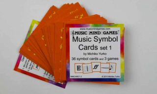  Music Mind Games Music Symbol Cards Set 1 i gruppen Inspiration & undervisning / Music Mind Games hos musikskolan.se (MMG-MS)