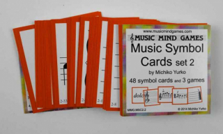  Music Mind Games Music Symbol Cards Set 2 i gruppen Inspiration & undervisning / Music Mind Games hos musikskolan.se (MMG-MS2)