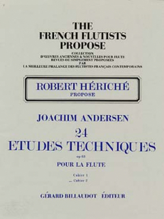 Andersen: 24 etyder Op 63:2 Flöjt i gruppen Noter & böcker / Flöjt / Spelskolor, etyder och övningar hos musikskolan.se (MRB1292)