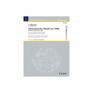 Linde: Venezianische Musik um 1600 Originalmusik för blockflöjt i gruppen Noter & böcker / Blockflöjt / Notsamlingar hos musikskolan.se (OFB122)