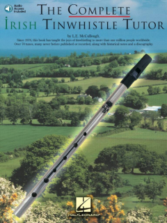 The Complete Irish Tinwhistle Tutor med ljudfiler i gruppen Noter & böcker / Flöjt / Spelskolor, etyder och övningar hos musikskolan.se (OK65006)