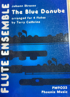 Strauss: Blauen Donau/4 Fl i gruppen Noter & böcker / Flöjt / Kvartetter: 4 flöjter hos musikskolan.se (PM9033)