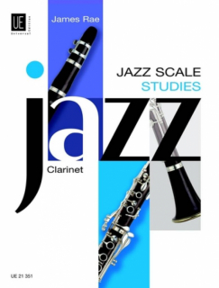 Rae: Jazz Scale Studies - Clarinet i gruppen Noter & böcker / Klarinett / Spelskolor, etyder och övningar hos musikskolan.se (UE21351)