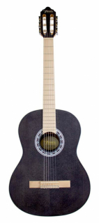  Gitarr Nylonsträngad Valencia 300 4/4 Black i gruppen Instrument & tillbehör / Gitarr, elgitarr och gitalele hos musikskolan.se (VC354BK)