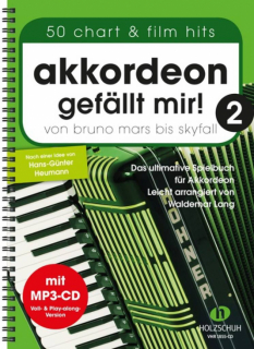 Akkordeon gefällt mir! 2  i gruppen Noter & böcker / Dragspel / Notsamlingar hos musikskolan.se (VHR1855CD)