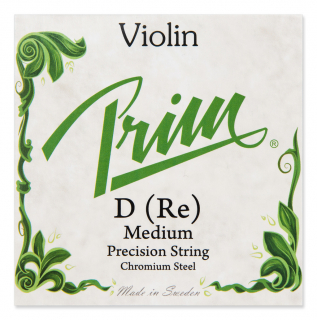 Violinsträng Prim D (Re) grön 4/4 Medium i gruppen Noter & böcker / Violin / Violinsträngar hos musikskolan.se (fr103)