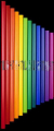 Boomwhackers basskala kromatisk 12 st